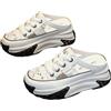 Generico Sandali Donna Con Zeppa Punta Chiusa Comode Elegante Sandali Leggeri Casual Estive Antiscivolo Traspiranti Fashion Spiaggia Uso Quotidiano