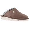GRÜNLAND il benessere è naturale Grunland Loxi Ciabatta da donna stile etnico Taupe CI2609