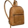 STILORD Lia Mini Zaino Donna Pelle Vintage Zainetto Piccolo Backpack Pratico Elegante Daypack da Viaggio in Cuoio Autentico Colore:taranto - marrone