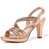 QUEEN HELENA Sandali Eleganti con Strass con Tacco Donna S2820