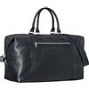 STILORD "Rover" Borsa da Viaggio Grande in Pelle Uomo Borsa Weekkend Vintage Bagaglio a Mano Borsone a Tracolla XL in Cuoio Genuino attaccabile al carrello Colore:nero