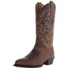 MJGkhiy Stivali Alti Con Tacco Donna Vintage Stringati Western Camperos a Punta Comode Texani Scamosciati Con Cerniera Tacco Blocco