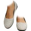 Generic Eleganti ballerine da donna con strass, comode scarpe da ballo ortopediche in pelle scamosciata glitterata, casual, lavoro, lavoro