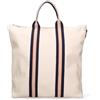 Gave Lux Borsa a Mano Convertibile in Zaino Pelle Italiana Blu 43x38x12 Donna Uso Quotidiano Elegante