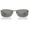 Ray-Ban Ray Ban RB3183 Top Bar Polarizzati 004/82 63 Nuovi Uomini Occhiali Da Sole, Verde