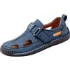 Generico zeppe donna - Sandali da uomo estivi chiusi in punta, scarpe casual leggere con strappo, suola morbida antiscivolo, fori traspiranti, per mare trekking passeggio e lavoro