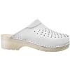 ESTRO Zoccoli in Legno Donna in Pelle Ciabatte Sanitarie Donna CDL02