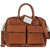 STILORD Carlo Borsa da Ufficio in vera pelle Portadocumenti vintage Valigetta 24 ore ventiquattrore Borsa lavoro Cuoio Uomo Donna Colore:maraska - marrone