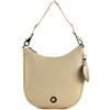 Mandarina Duck Mellow Leather P10FZT75, Borsa A Spalla Donna, Bianco (Papyrus), 26x28x9.5 (L x H x W)