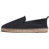 Fred Martin Collection, Espadrillas in camoscio con suola in juta e fodera in pelle da uomo, Grigio scamosciato, 40 EU
