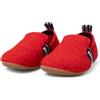 Living Kitzbühel - Modello T Feltro - Pantofole, Colore: rosso, 34 EU