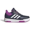 adidas Tensaur Sport Training Lace Shoes, Sneakers Unisex - Bambini e Ragazzi, Shadow Navy Ftwr White Flash Pink, 38 2/3 EU