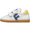 Falcotto Sneakers in Pelle, Bianco-Blu- 21