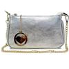 Chicca Borse Borsetta da donna in pelle, borsa a tracolla clutch