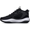 Under Armour Unisex Grade School UA Lockdown 6 Basketball Shoes Court Performancence, Nero, 38.5 EU