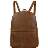 STILORD Conner Zainetto pelle uomo donna Zaino vintage porta pc portatile 13,3 in cuoio grande Borsa per l'università Colore:mocca - marrone scuro