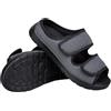 Gaatpot Scarpe per Diabetici Uomo Sandali Ortopedici Donna, Grigio, 40 EU