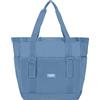 LARKSON Borsa Mare Donna Uomo Blu - Smilla - Borsone da Spiaggia Grande per Vacanze, Sport, Università, Viaggio - Tote Bag Shopper Con Cerniera - Idrorepellente