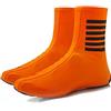 LZQpearl Copriscarpe Ciclismo da Bicicletta Impermeabili Antivento Leggeri Resistenti allo Strappo, Copriscarpe Termici Invernali Caldi per Bici da Strada (Orange,M)