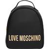 Love Moschino Zaino Donna, Nero, Taglia unica