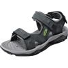 ZYLDK Sandali Uomo Pelle Estivi Sandali Sportivi Escursionismo Outdoor Camminata Cuoio Traspiranti Spiaggia