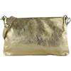 modamoda de T258 - Borsa a tracolla clutch da donna in pelle, 25 x 16 x 3 cm, fatta a mano in Italia, m