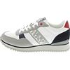 NAPAPIJRI NP0A4IQN01A1 Cosmos 01 Sneaker Uomo Stringate White Navy