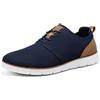 LEZTA Scarpe Uomo Eleganti in Rete Traspirante Semi-Formali per Ufficio Tempo Libero e Viaggi con Suola Morbida Sneakers