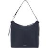 Coccinelle Pelle borsa a tracolla Malory Handbag Grained Leather Midnight Blue blu scuro