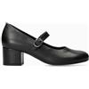 Mephisto - Chiusura ballerine TOPAZE nero in pelle - tacco fibbia - 5