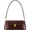 ZOUIQSS Borsa a Tracolla Vintage per Donna - Classica in Pelle Vegana Con Pochette e Chiusura a Fibbia Retrò