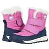 Sorel Whitney 2 Strap Waterproof, stivali invernali Unisex - bambini e ragazzi, Viola (Bright Lavender x Collegiate Navy), 21 EU