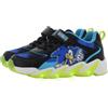 Leomil Sonic Scarpe Bambino con Luci Sneakers 25, Nero