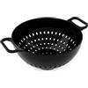 Trebonn - HELM, Colander - Scolapasta in melammina con finitura lucida (Black, Large)