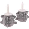 Getdoublerich Sbuccia aglio in silicone, pela aglio elettrico in silicone, accessorio elettrico, per tritacarne (2L)