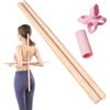 Generisch Bastone da Yoga e Esercizi Asta per fitness 2 pezzi