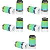 KQFCAZRE 10 Set di da Golf. 370 Coppie di Mazze da Golf Portatili E Pratiche, Pezzi di Mazze da Golf per Sport Completi, Style H