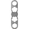 Serenophile Chiave per pedali per bici, strumento per ciclismo, chiave in lega TC4, kit di riparazione leggero per pedali LOOK KEO, 13,3 cm, argento