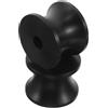 BESTOMZ 2 Pezzi Supporto Compatibile per Resistente Rullo in a Nailon Nero Ancora Deformazioni Catene Cavi per Rimorchi Barca e Kayak