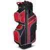 TAIZhiChen Sacca da Golf con Divisori Imbottita Sacca da Golf con Cappuccio Antipioggia Leggera per Allenamento, Rosso
