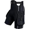 KQFCAZRE Pantaloncini da Sub, Pantaloni in Neoprene per Muta, Pantaloni Sommergibili per Uomo E Donna, per Kayak, Nuoto, XXL
