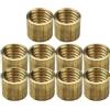 KQFCAZRE 10 Pezzi di Puntali per Stecca da Biliardo, Puntali per Stecca da Biliardo, Puntali per Stecca da Snooker E da Pool, 10.5 mm