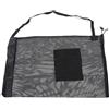 HUSHUI Borsa per Attrezzatura Sportiva in Rete con Chiusura a Coulisse, Comoda Tracolla per Palline, Lavanderia, Spiaggia, Nylon 600D (S)