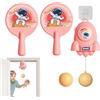 shjxi Set da pong regolabile, set da pong sicuro, racchetta da pong portatile e