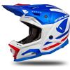 UFO PLAST CASCO ECHUS BLU/BIANCO/ROSSO L