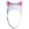 KQFCAZRE Cappuccio da Sub con Orecchie da Gatto, Cappuccio Termico da Neoprene da 3 Mm con Ventilazione, Cuffia da Nuoto Comoda E Carina per Uomo E Don, Linea Nera m
