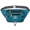 WATERFLY Marsupio sportivo per uomo e donna, per corsa, fitness, jogging, escursionismo, blu pavone, M, Diversi scomparti