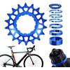Generic Pignone anteriore a velocità singola, ruota libera di ricambio 16T/18T, pignone anteriore a scatto fisso, per mountain bike, bici da strada, città, all'aperto, adulti, principianti, giovani e bambini