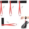 Generic Cinghie Regolabili Per Guanti Da Sci Set 4 Manette Sci Elastiche Con