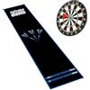 Generic Tappetino per freccette per pavimento, protezione per pavimento, portatile, con linea di lancio, per sala giochi, centro ricreativo, club sportivo, ufficio, cantina, tutti i livelli di abilità